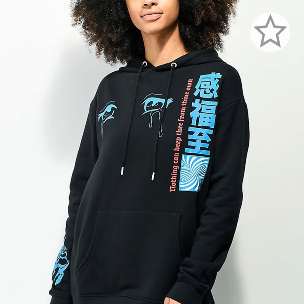 Vitriol Jamison Anime black hoodie